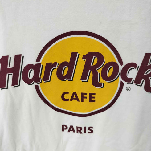ハードロックカフェ Hard Rock Cafe PARIS クルーネックプリントTシャツ メンズ M
