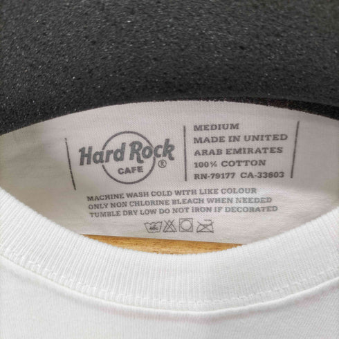 ハードロックカフェ Hard Rock Cafe PARIS クルーネックプリントTシャツ メンズ M