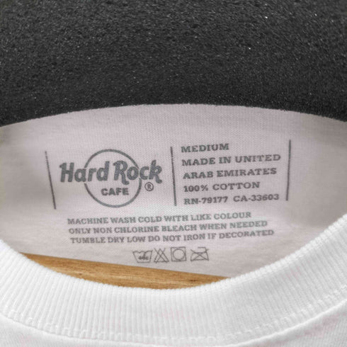ハードロックカフェ Hard Rock Cafe PARIS クルーネックプリントTシャツ メンズ M