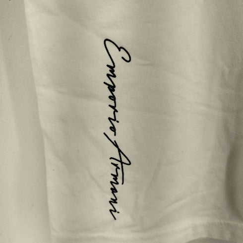 エンポリオアルマーニ EMPORIO ARMANI プリントクルーネックTシャツ メンズ M