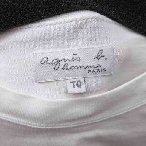 アニエスベーオム Agnes b.homme S179 TS ロゴ L/S Tシャツ メンズ T0
