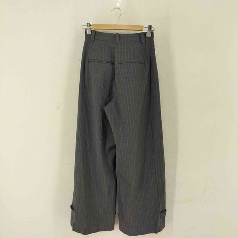 メゾンスペシャル MAISON SPECIAL 2WAYベルテッドヘムワイドパンツ レディース JPN:38
