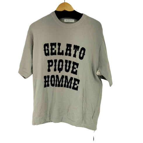 ジェラートピケオム Gelato Pique Homme スムージーライトアートロゴプルオーバー メンズ JPN:M