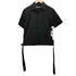 ダークビッケンバーグ DIRK BIKKEMBERGS ウエスト変形 ショートスリーブ オープンカラーシャツ メンズ import:S