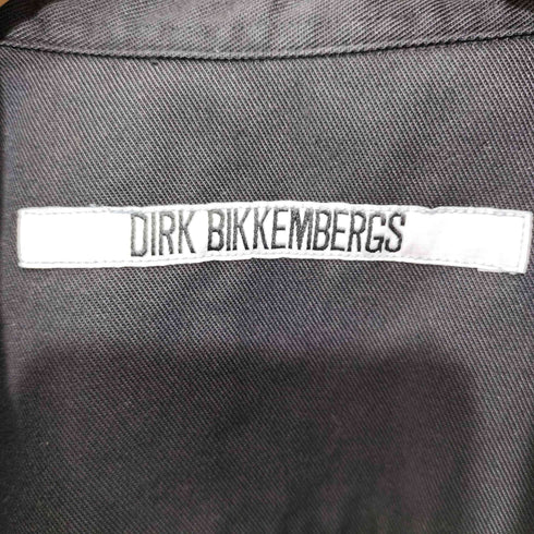 ダークビッケンバーグ DIRK BIKKEMBERGS ウエスト変形 ショートスリーブ オープンカラーシャツ メンズ import:S
