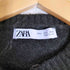 ザラ ZARA コンビニットカーディガン スパンコール レディース import:L