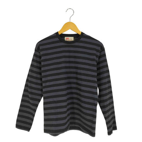 トラディショナルウェザーウェア Traditional Weatherwear ボーダー ロングスリーブ クルーネックTシャツ レディース import:M
