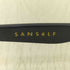 SANSelf 黒縁メガネ 伊達メガネ メンズ 45□24
