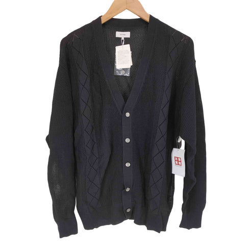 ビームス BEAMS 12ゲージ メッシュ カーディガン メンズ S