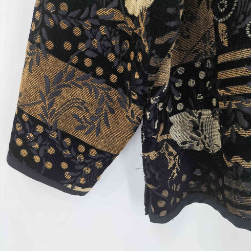 ジャガード織り L/S ジャケット レディース