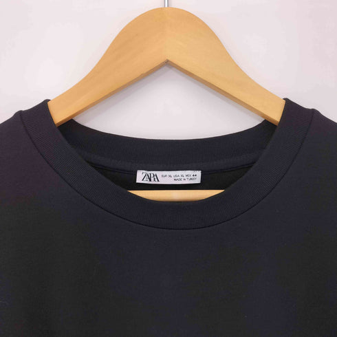 ザラ ZARA 白ステッチ デザイン L/S カットソー メンズ import:XL