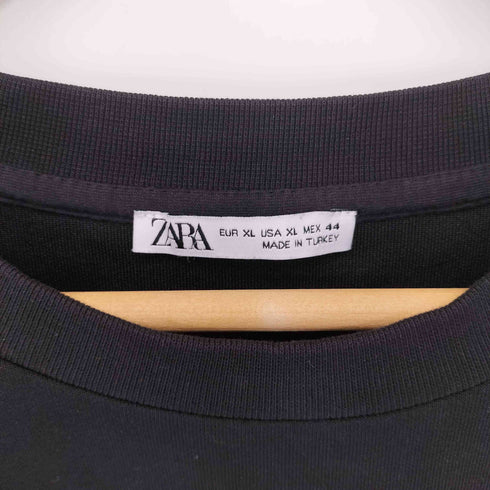 ザラ ZARA 白ステッチ デザイン L/S カットソー メンズ import:XL