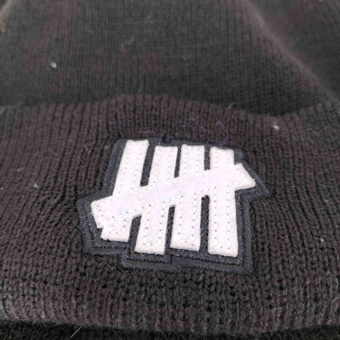 アンディフィーテッド UNDEFEATED ロゴワッペンニットキャップ メンズ FREE