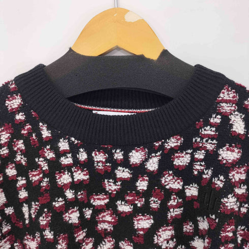 トミーヒルフィガー TOMMY HILFIGER 総柄 L/S プルオーバーニット メンズ JPN:M
