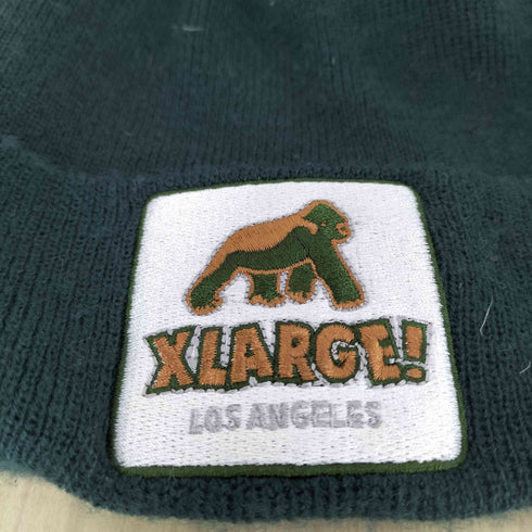 エクストララージ XLARGE ロゴ刺繍ニットキャップ メンズ