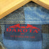 ダコタ dakota 両フラップポケット コットンチェック ヘビーネルシャツ メンズ M1