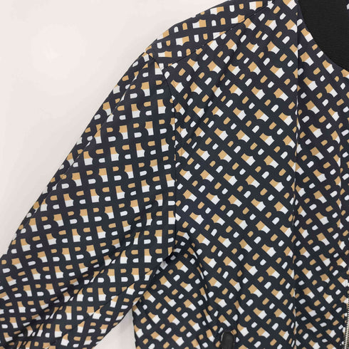 ヒューゴボス HUGO BOSS モノグラム ボンバージャケット ジップアップ メンズ