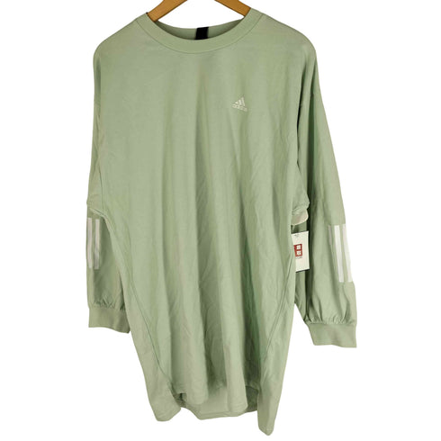 アディダス adidas WWORDING パフォーマンスロゴ チュニック 長袖 Tシャツ レディース import:XL