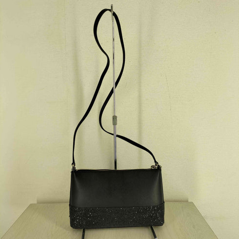 ケイトスペード Kate spade Ramey Greta Court グレタ プレートロゴ ラメ ショルダーバック レディース