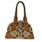 ヴィヴィアンウエストウッドアクセサリー Vivienne Westwood Accessories Yasmine ヤスミン オーブ ロゴ 総柄 レザー 切替 ハンドバッグ レディース