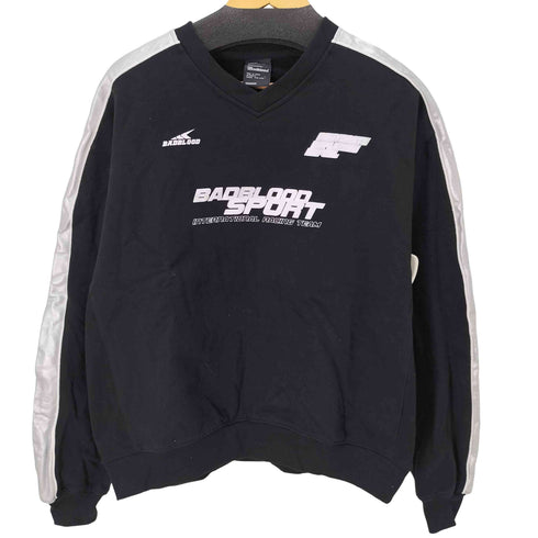 badblood デザインVネックスウェット レディース import:M