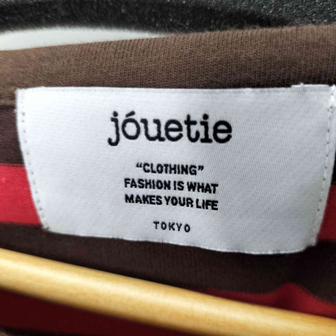ジュエティ jouetie ルーズボーダーロンT レディース JPN:M