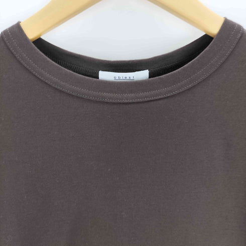 オブレクト oblekt クルーネックカットソー レディース JPN:M