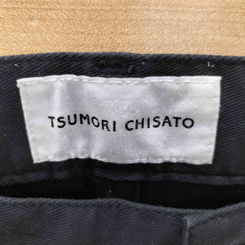 ツモリチサト TSUMORI CHISATO ラメ スリムテーパードデニムパンツ レディース JPN:2