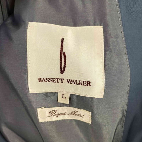 バセットウォーカー BASSETT WALKER 2B 背抜き テーラードジャケット セットアップ メンズ L