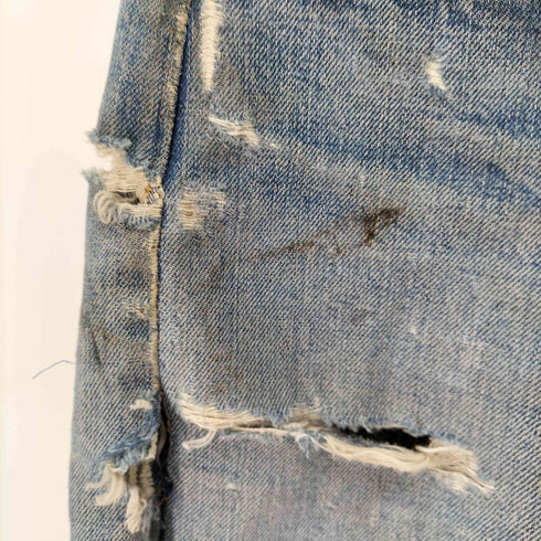 リーバイス Levis 70s USA製 刻印2 501 ダメージデニムショーツ メンズ
