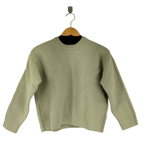 オーラリー AURALEE SUPER FINE WOOL RIB KNIT BIG P/O レディース 0