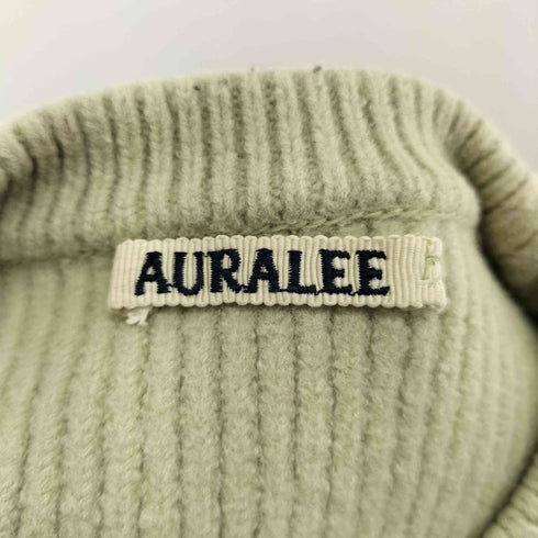 オーラリー AURALEE SUPER FINE WOOL RIB KNIT BIG P/O レディース 0
