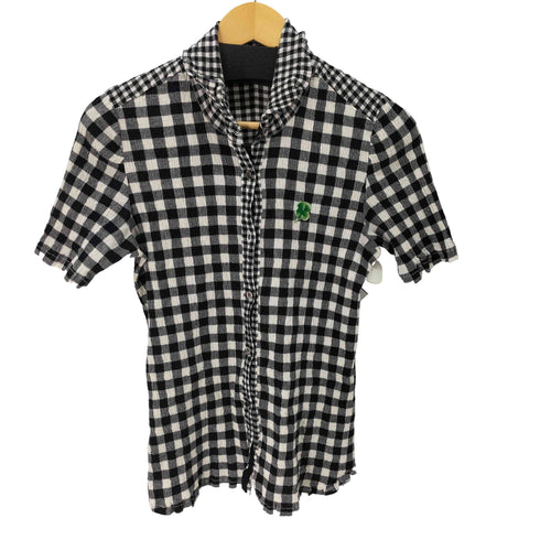 ツモリチサト TSUMORI CHISATO ギンガムチェッククレープシャツ レディース JPN:2