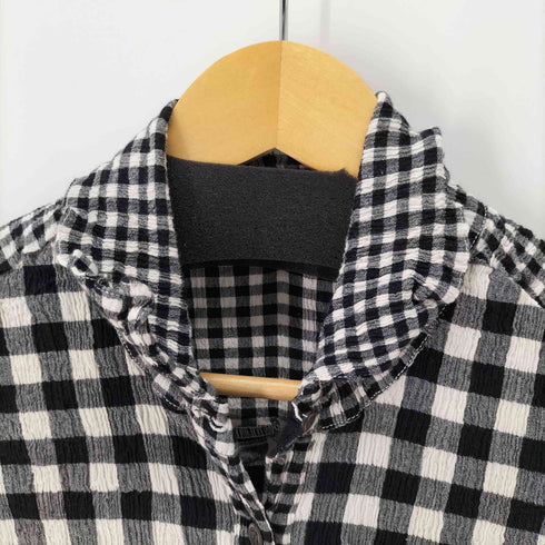 ツモリチサト TSUMORI CHISATO ギンガムチェッククレープシャツ レディース JPN:2