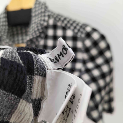 ツモリチサト TSUMORI CHISATO ギンガムチェッククレープシャツ レディース JPN:2