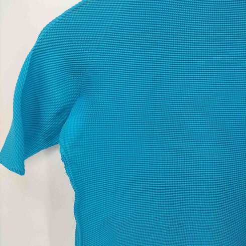 イッセイミヤケ ISSEY MIYAKE ストレッチプリーツ ハイネック トップス レディース JPN:3