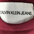 カルバンクラインジーンズ Calvin Klein Jeans ロゴプリント クルーネック 裏起毛 リブ スウェット レディース import:M