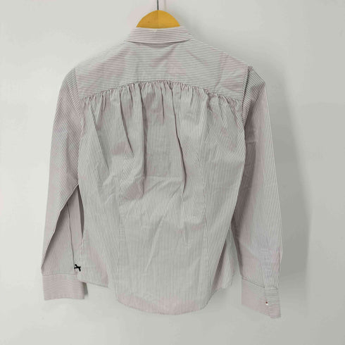 ポールスミスブラックレーベル Paul Smith BLACK LABEL ハートボタン ストライプシャツ レディース EUR:42