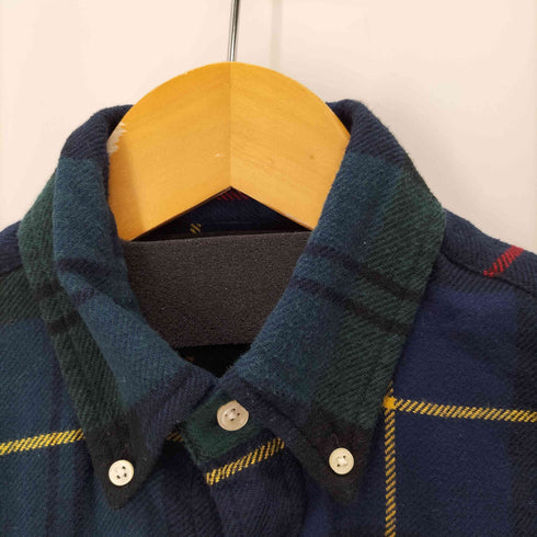 ラルフローレン RALPH LAUREN CLASSIC FIT ポニー刺繍 ボタンダウン ネルシャツ メンズ import:XS
