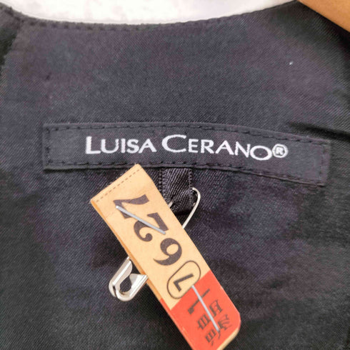 LUISA CERANO 袖切替ウールワンピース import レディース US6