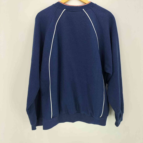 リーボック Reebok 90S ビックロゴ ラグランスウェット メンズ import:L