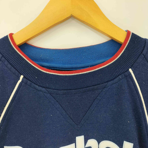 リーボック Reebok 90S ビックロゴ ラグランスウェット メンズ import:L