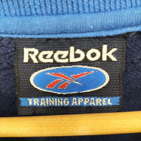 リーボック Reebok 90S ビックロゴ ラグランスウェット メンズ import:L