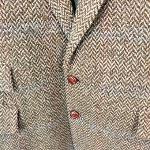 ポロバイラルフローレン Polo by RALPH LAUREN 80-90s 三角タグ ウールテーラードジャケット クルミボタン メンズ C98/W88/T175