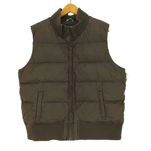 オールドネイビー OLD NAVY 00S 裏地フリース ジップアップ ナイロン ダウンベスト ジャケット ビッグサイズ メンズ import:XXL