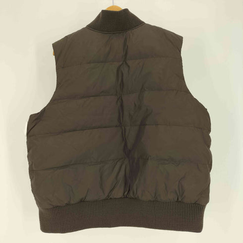 オールドネイビー OLD NAVY 00S 裏地フリース ジップアップ ナイロン ダウンベスト ジャケット ビッグサイズ メンズ import:XXL