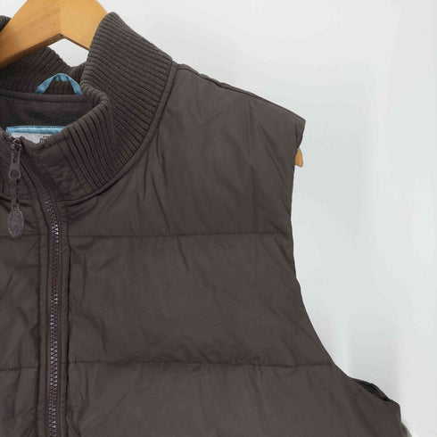 オールドネイビー OLD NAVY 00S 裏地フリース ジップアップ ナイロン ダウンベスト ジャケット ビッグサイズ メンズ import:XXL