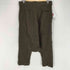 コムデギャルソン COMME des GARCONS AD2007 07AW Curiosity期 縮絨加工ウールサルエルパンツ レディース SS