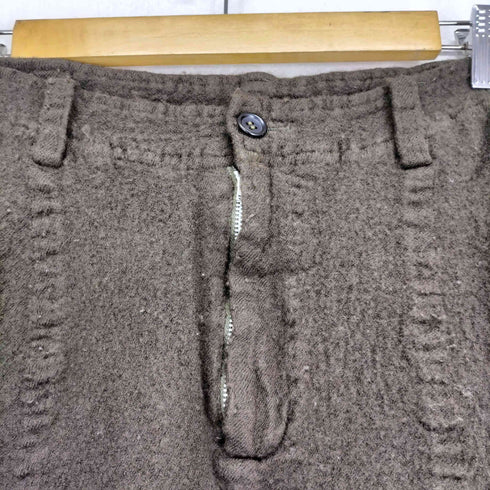 コムデギャルソン COMME des GARCONS AD2007 07AW Curiosity期 縮絨加工ウールサルエルパンツ レディース SS