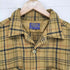 ペンドルトン PENDLETON 60S ウールチェックボードシャツ フラップポケット ボックス メンズ XL
